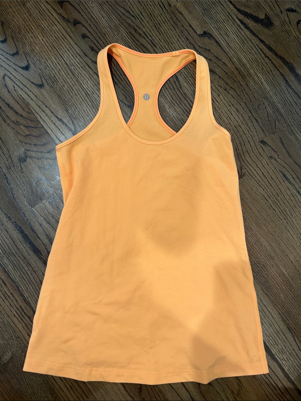Lululemon Orange Workout Top